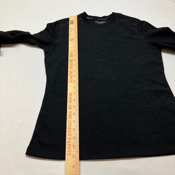 Terramar Thermawool Base Layer Long Sleeve Shirt Black Men's Size M - Picture 8 of 9